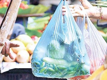 পলিথিন ব্যাগ নিষিদ্ধ